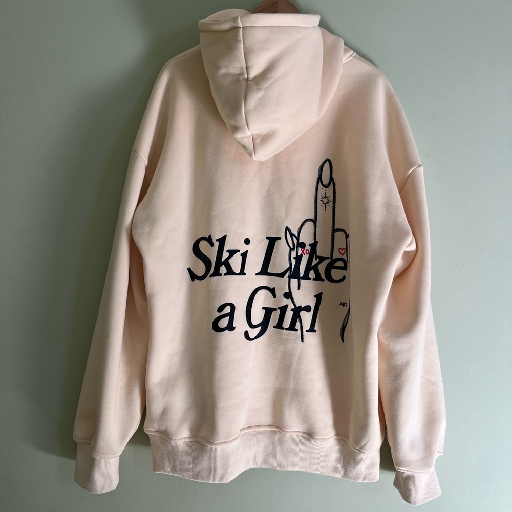 Ski Like A Girl Hoodie